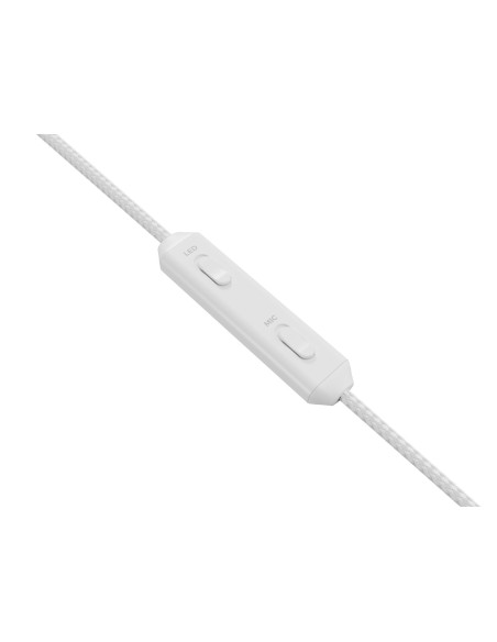 Genesis Neon 613 Zestaw Słuchawkowy Przewodowa Opaska Na Głowę Gaming Usb Typu-A Biały