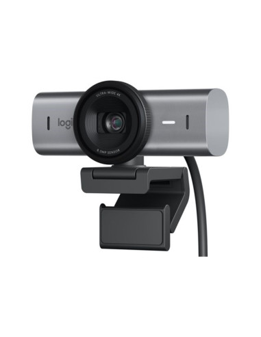 Logitech Mx Brio 705 For Business Kamera Internetowa 8,5 Mp 4096 X 2160 Px Usb 3.2 Gen 1 (3.1 Gen 1) Aluminium, Czarny