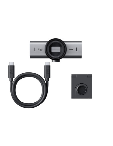 Logitech Mx Brio 705 For Business Kamera Internetowa 8,5 Mp 4096 X 2160 Px Usb 3.2 Gen 1 (3.1 Gen 1) Aluminium, Czarny