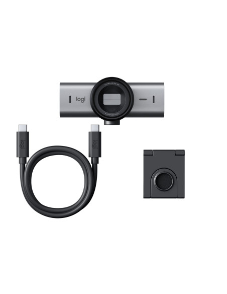 Logitech Mx Brio 705 For Business Kamera Internetowa 8,5 Mp 4096 X 2160 Px Usb 3.2 Gen 1 (3.1 Gen 1) Aluminium, Czarny