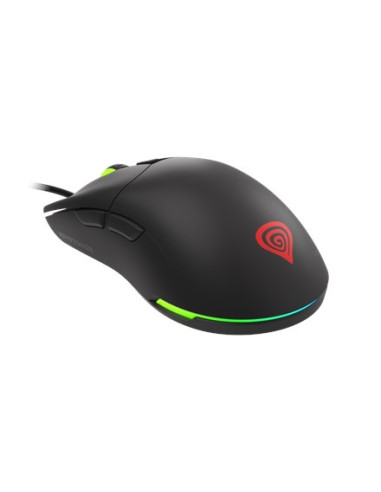 Genesis Krypton 750 Myszka Gaming Oburęczny Usb Typu-A Optyczny 8000 Dpi