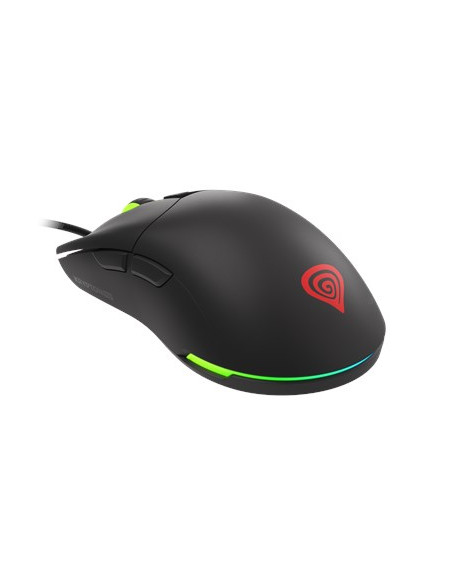 Genesis Krypton 750 Myszka Gaming Oburęczny Usb Typu-A Optyczny 8000 Dpi
