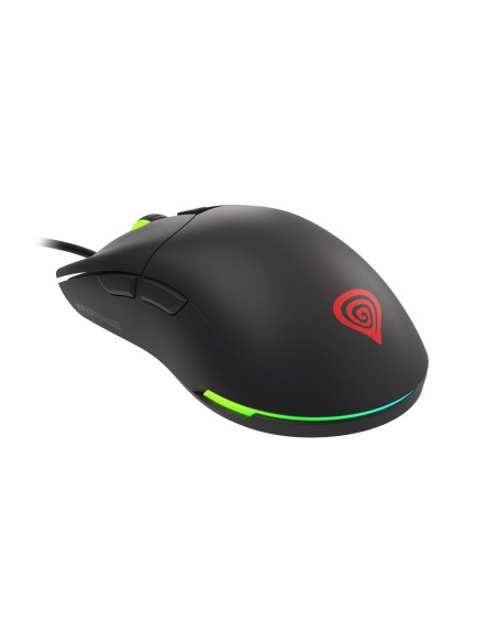 Genesis Krypton 750 Myszka Gaming Oburęczny Usb Typu-A Optyczny 8000 Dpi
