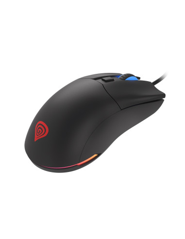Genesis Krypton 750 Myszka Gaming Oburęczny Usb Typu-A Optyczny 8000 Dpi