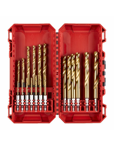 Milwaukee Wiertło Metal Hss-G Tin Kpl.19 Szt.   Hex