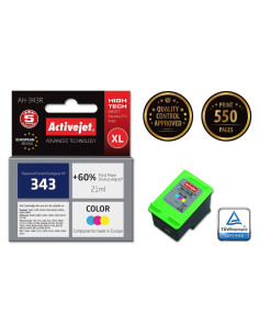 Activejet Ah-343R Tusz (Zamiennik Hp 343 C8766Ee  Premium  21 Ml  Kolor) 2
