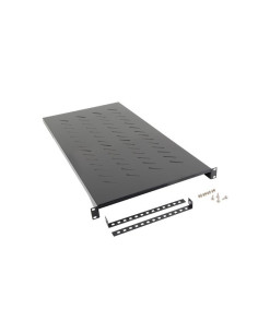 Półka Do Szaf 19" 1200Mm Czarna Lanberg (1U/483X910Mm Udźwig Do 25Kg, Montaż 4 Punktowy)