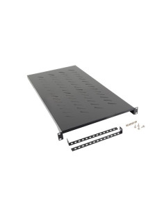 Półka Do Szaf 19" 1200Mm Czarna Lanberg (1U/483X910Mm Udźwig Do 25Kg, Montaż 4 Punktowy) 2
