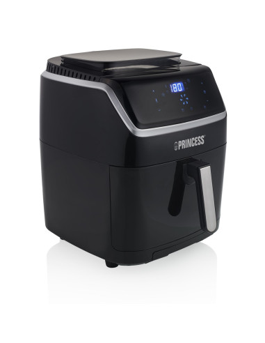 Princess 182080 Pojedyńczy 6,5 L Autonomiczny 1700 W Frytkownica Na Gorące Powietrze Czarny