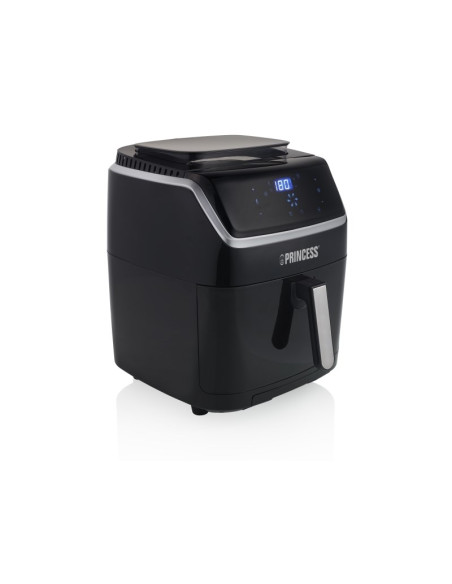 Princess 182080 Pojedyńczy 6,5 L Autonomiczny 1700 W Frytkownica Na Gorące Powietrze Czarny