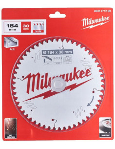 Milwaukee Piła Tarczowa 184X30X2,4X54Z Aluminium Csb P W