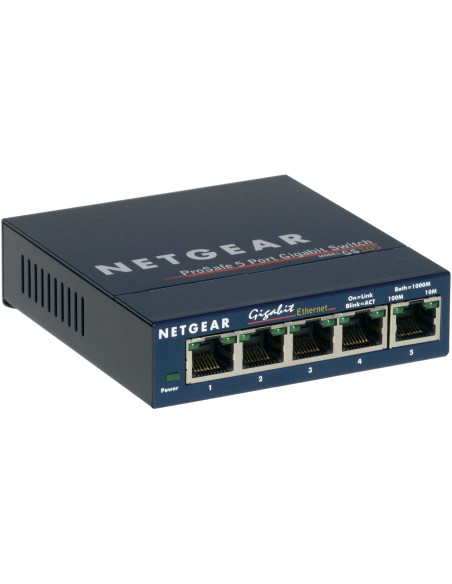 Switch Netgear Gs105Ge 5P Unmanaged Gigabit