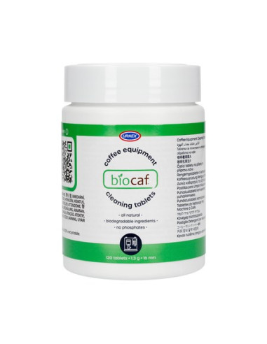 Urnex Biocaf Coffee Equipment Cleaning Tablets Tabletki Czyszczące 120 Szt