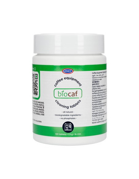Urnex Biocaf Coffee Equipment Cleaning Tablets Tabletki Czyszczące 120 Szt
