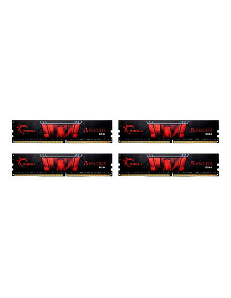 Zestaw Pamięci G.skill Aegis F4-3200C16Q-32Gis (Ddr4 Dimm  4 X 8 Gb  3200 Mhz  Cl16)