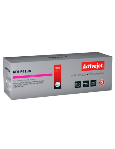 Activejet Ath-F413N Toner (Zamiennik Hp 410A Cf413A  Supreme  2300 Stron  Czerwony)
