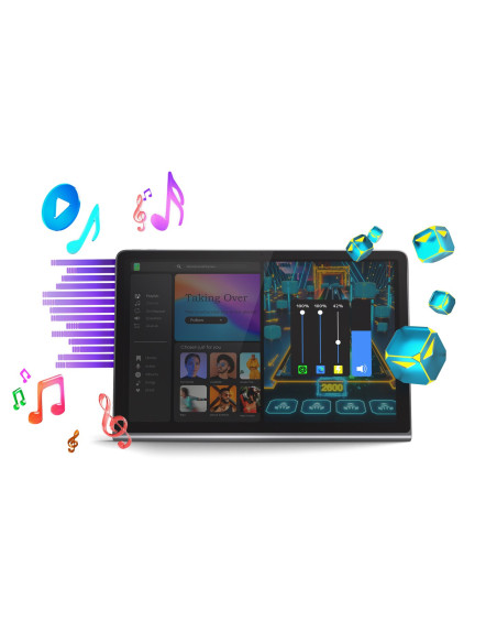 Lenovo Tab Plus Helio G99 11.5" 2K Ips 400Nits Touch 8/128Gb Mali-G57 Mc2 Android Luna Grey