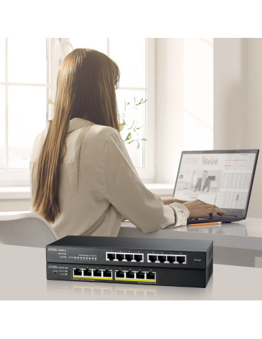 Switch Zyxel Gs1915-8 8P Managed Gigabit