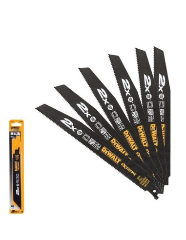 Dewalt Dt2408L-Qz Wyrzynarka, Piła Wyrzynarkowa Oraz Ostrze Do Piły Tarczowej Ostrze Wyrzynarki Stal Wysokowęglowa (Hcs) 5 Szt.