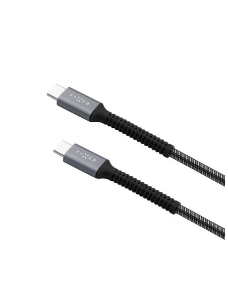 Poprawiono | Armor Usb-C/Usb-C, 2 M, 240W | Fixda-Cc2-Gr