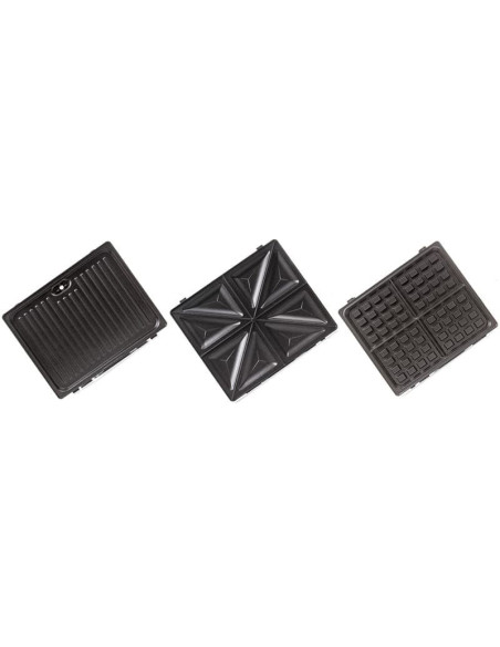Opiekacz 3 W 1 Ravanson Op-7050 (1200W  Kolor Czarny)