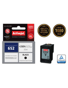 Activejet Ah-652Br Tusz (Zamiennik Hp 652 F6V25Ae  Premium  20 Ml  Czarny) 2