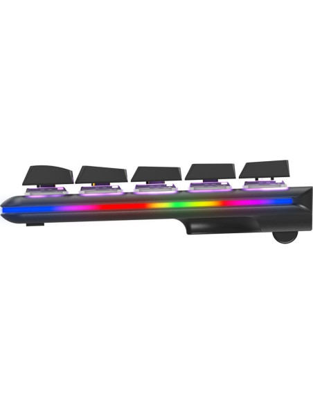 Rampage Klawiatura Mechaniczna Low Profile Rebel Czarna