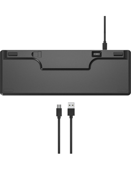 Rampage Klawiatura Mechaniczna Low Profile Rebel Czarna