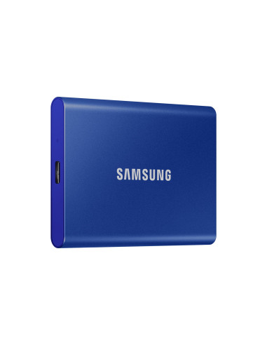 Dysk Zewnętrzny Ssd Samsung T7 (1Tb  Usb 3.2  Niebieski  Mu-Pc1T0H/Ww)