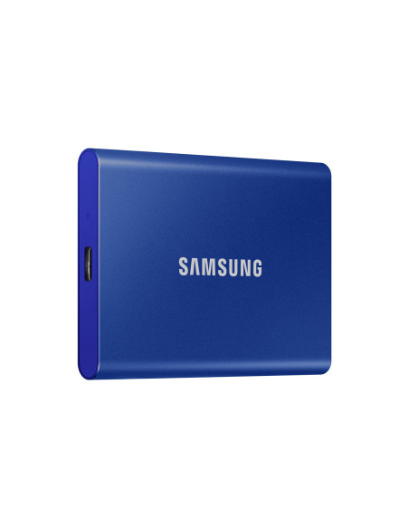 Dysk Zewnętrzny Ssd Samsung T7 (1Tb  Usb 3.2  Niebieski  Mu-Pc1T0H/Ww)