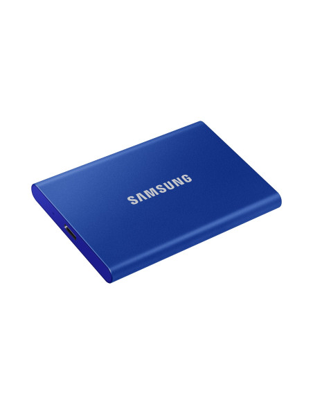Dysk Zewnętrzny Ssd Samsung T7 (1Tb  Usb 3.2  Niebieski  Mu-Pc1T0H/Ww)