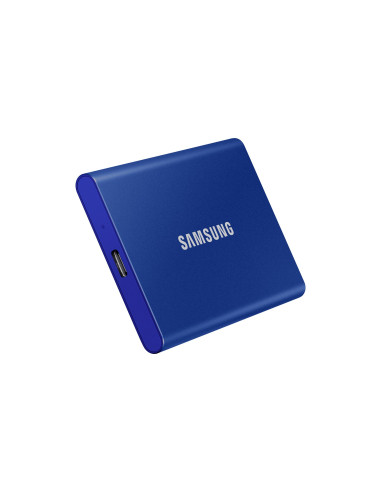 Dysk Zewnętrzny Ssd Samsung T7 (1Tb  Usb 3.2  Niebieski  Mu-Pc1T0H/Ww)