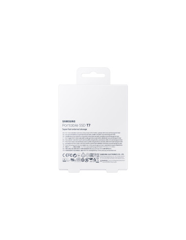 Dysk Zewnętrzny Ssd Samsung T7 (1Tb  Usb 3.2  Niebieski  Mu-Pc1T0H/Ww)