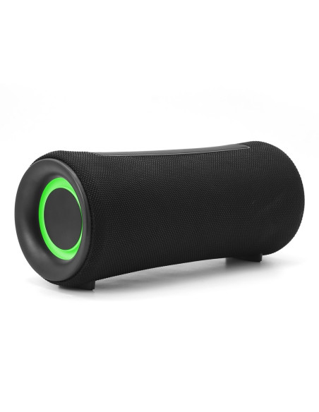 Gembird Przenośny Głośnik Bluetooth Led Spk-Bt-Led-04 Rms 2X 5W, Wbudowany Mikrofon, Kolor Czarny, Usb, Aux, Microsd