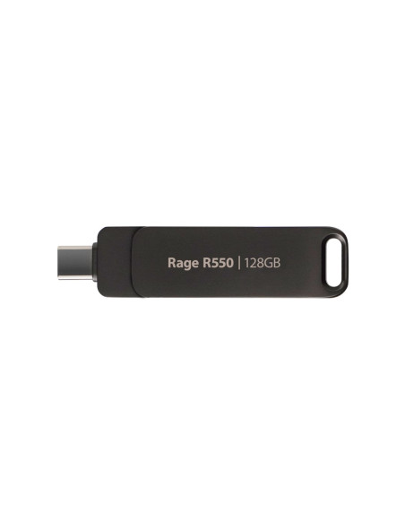 Patriot Rage R550 128Gb Dual Usb A+C, Alu, 100Mbs