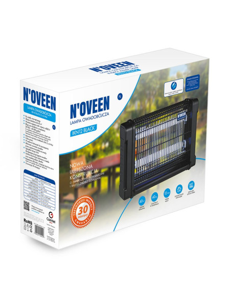 Lampa Owadobójcza Noveen Ikn-12Bla