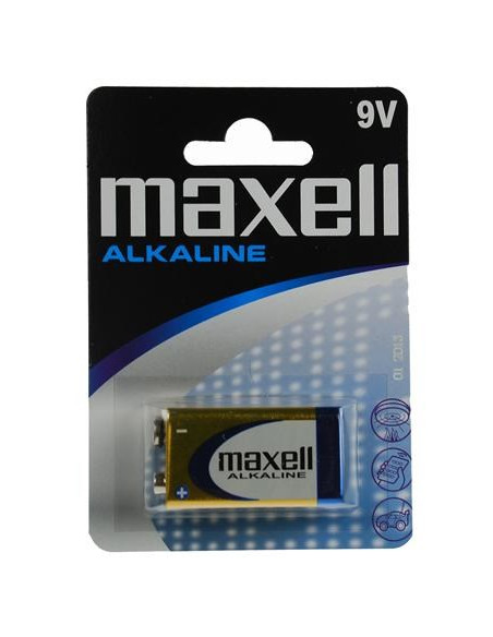 Maxell Bateria Alkaliczna 9V, 6Lr61, 1 Szt.