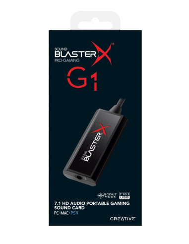 Karta Dźwiękowe Creative 70Sb171000000 (Zewnętrzna  Usb 2.0)