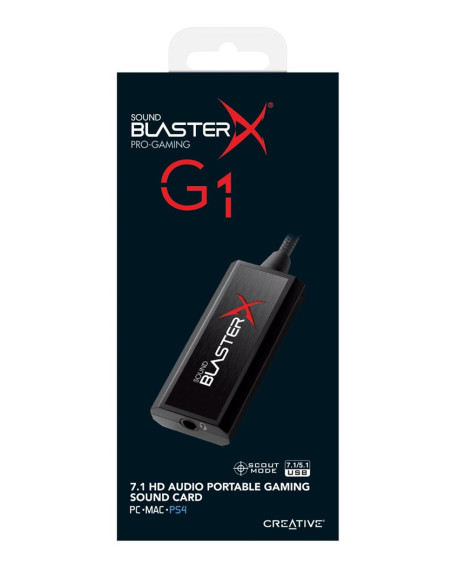 Karta Dźwiękowe Creative 70Sb171000000 (Zewnętrzna  Usb 2.0)