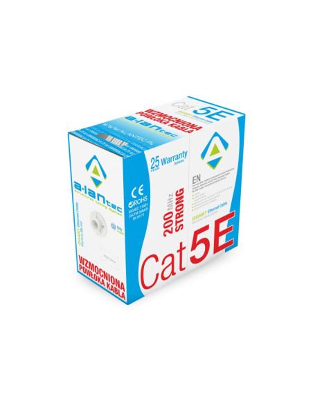 Alantec Kabel Sieciowy Wzmocniony U/Utp Kat.5E Pvc Eca 305M