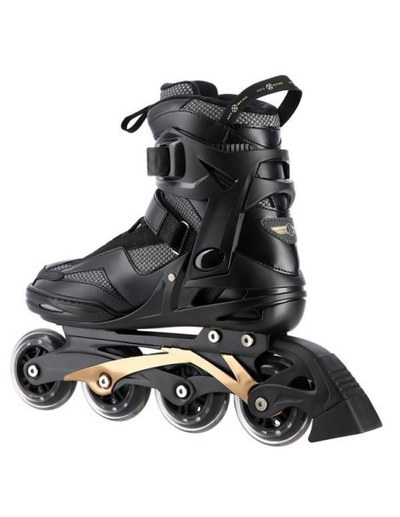 Łyżworolki Nils Extreme Na2150 Czarno-Złote Rozm. 42