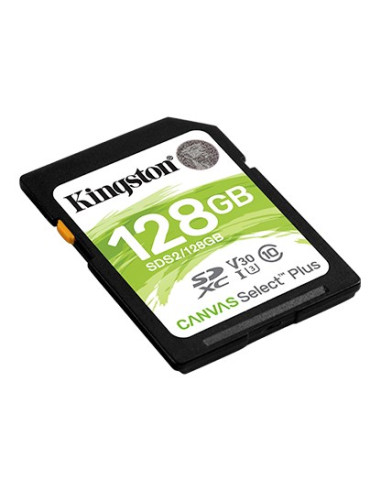 Karta Pamięci Kingston Canvas Select Plus Sds2/128Gb (128Gb  Class U3, V30  Karta Pamięci)