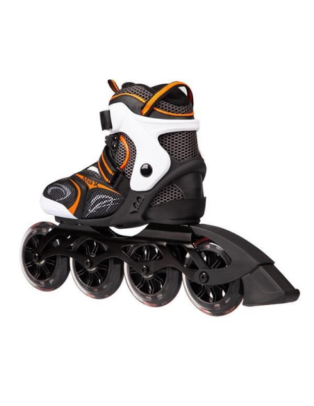Łyżworolki Nils Extreme Na1060S Czarno-Pomarańczowe Rozm. 41