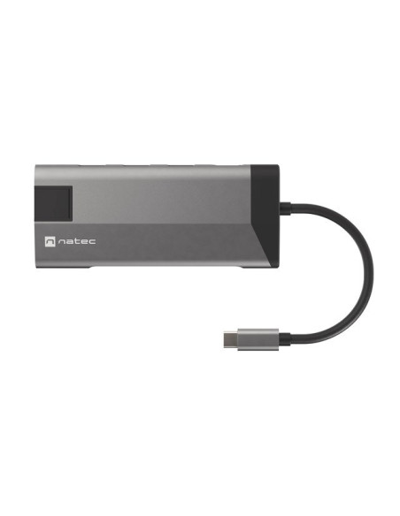 Natec Multiport Fowler Plus Usb-C, Hdmi 4K, Rj45