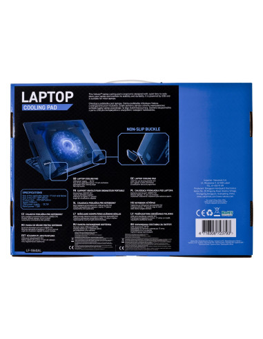 Podstawka Chłodząca Pod Notebook Vakoss Lf-1860Al (17.X Cala  1 Wentylator  Hub)