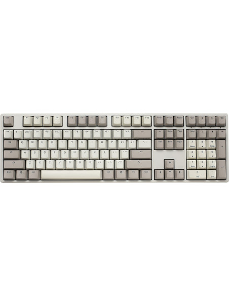 Ducky Origin Vintage Klawiatura Uniwersalne Usb Qwertz Niemiecki Szary