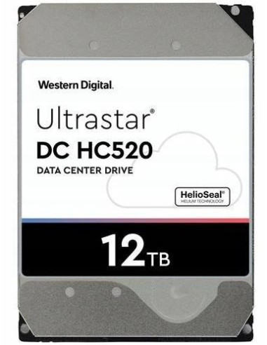 Dysk Serwerowy Hdd Western Digital Ultrastar Dc Hc520 (He12) Huh721212Ale600 (12 Tb  3.5"  Sata Iii)