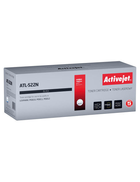 Activejet Atl-522N Toner (Zamiennik Lexmark 52D2000  Supreme  6000 Stron  Czarny)