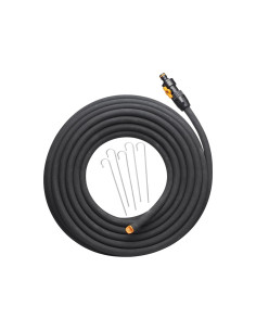 Fiskars 1025935 Wąż Ogrodowy 15 M Nad Ziemią Guma Czarny