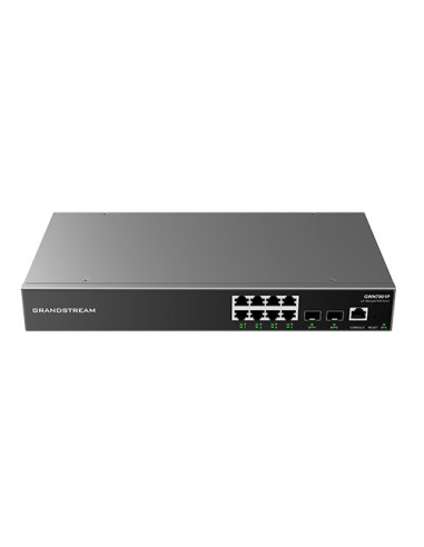 Grandstream Gwn 7801P Poe 8Ge 2Sfp Zarządzalny Switch L2+ | Sieć | Przełączniki L2+